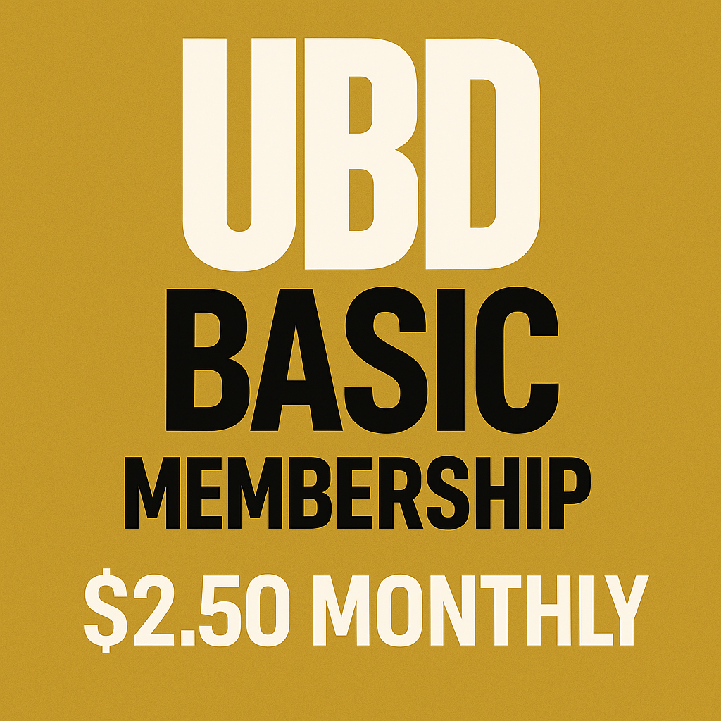 UBD Basic Membership – Tap In Monthly