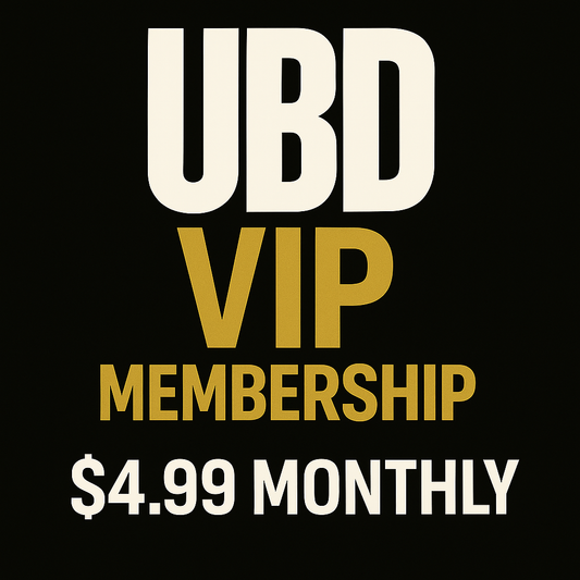 UBD VIP Membership – $4.99/Month