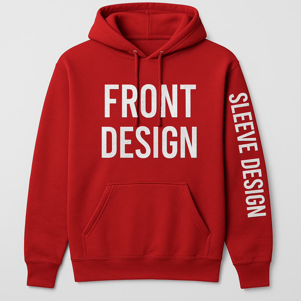 Custom Hoodie – Choose Your Style (Non-Glitter) | UBD