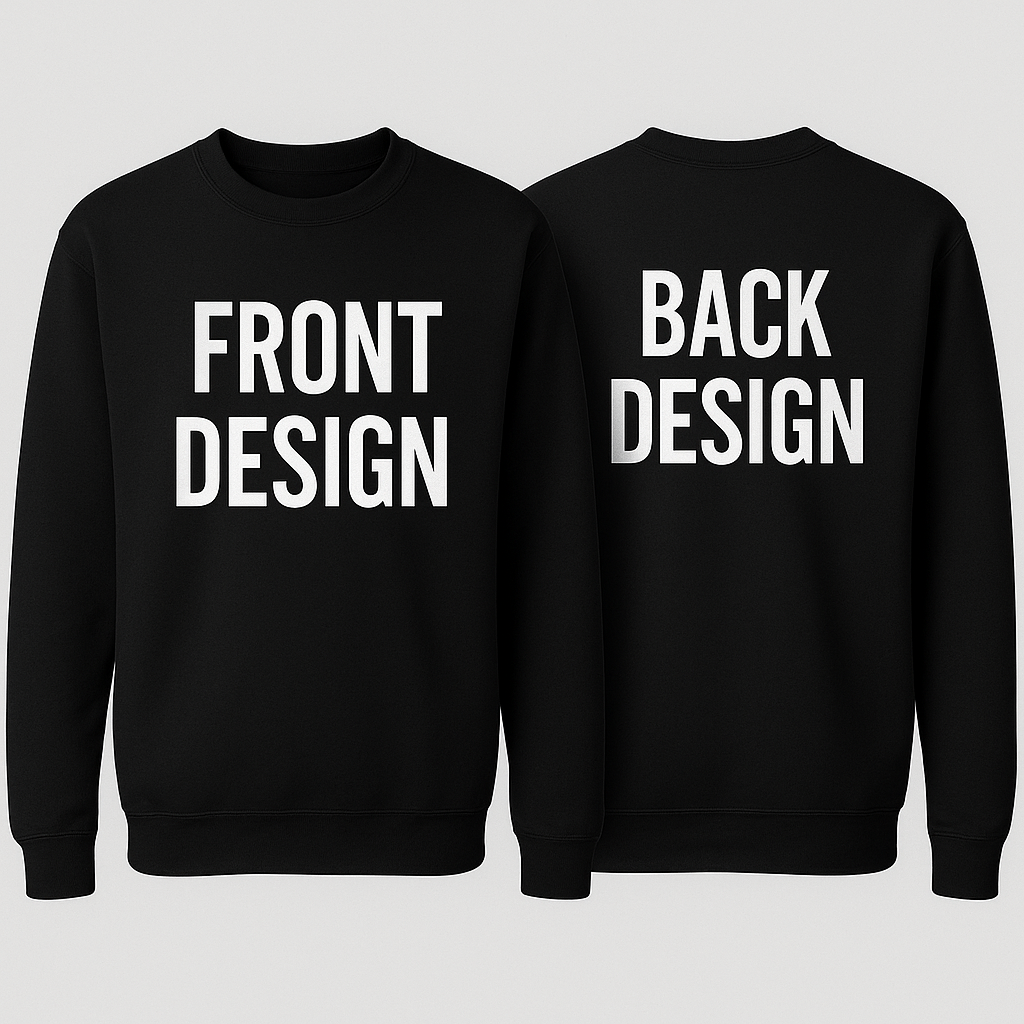 Custom Crewneck – Choose Your Style (Non-Glitter) | UBD