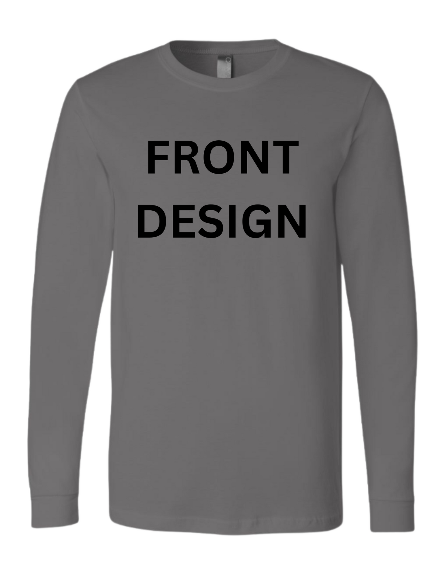 Custom DTF Long Sleeve Shirt – Choose Your Style | UBD