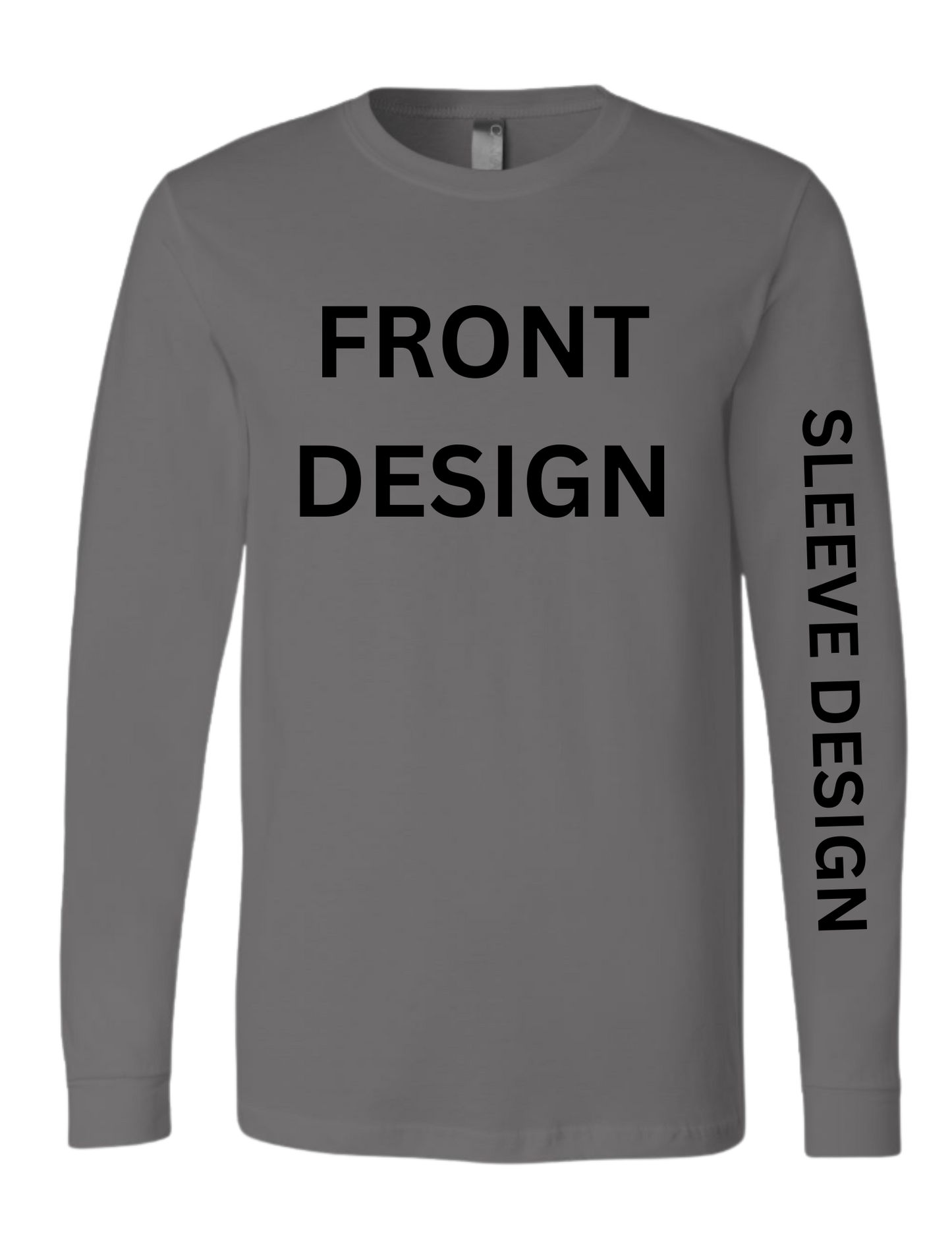 Custom DTF Long Sleeve Shirt – Choose Your Style | UBD