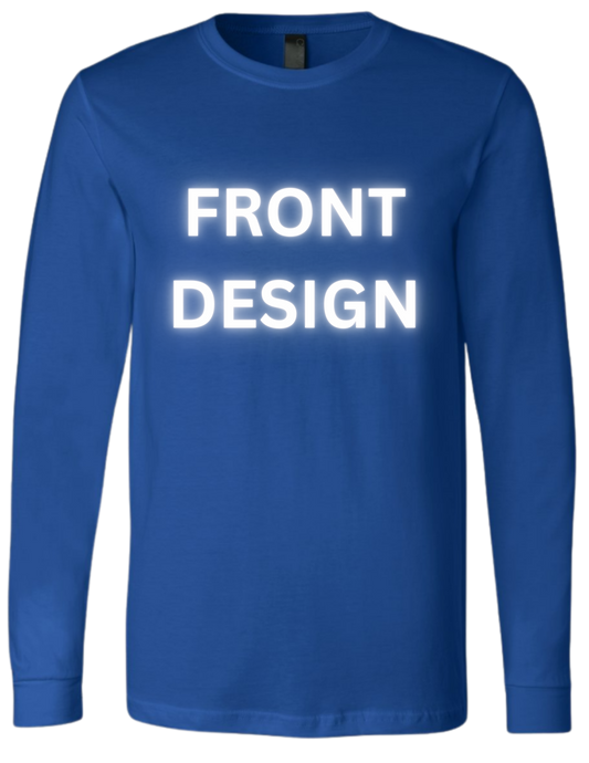 Custom Youth Glitter Long Sleeve Shirt – Choose Your Style | UBD