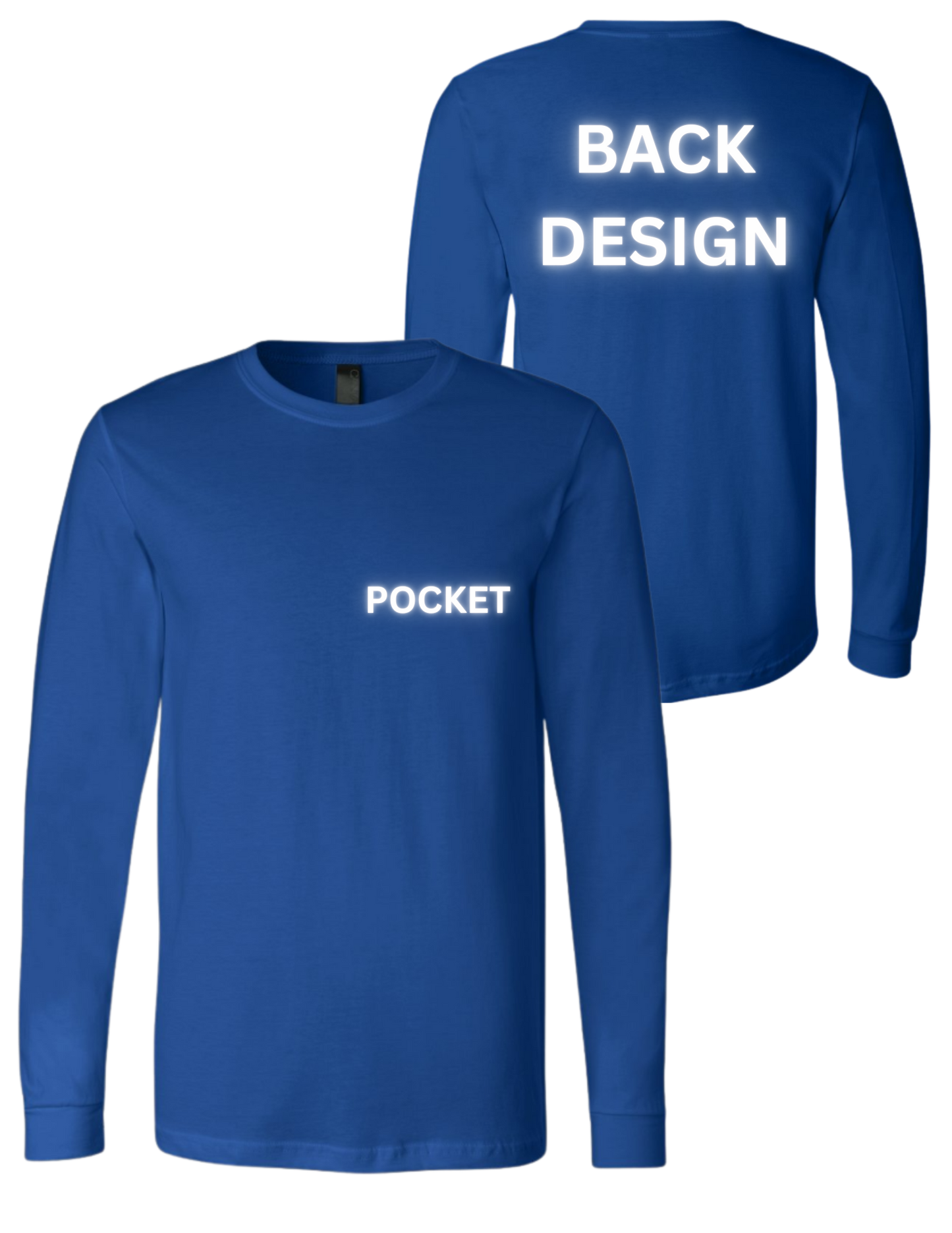 Custom Youth Glitter Long Sleeve Shirt – Choose Your Style | UBD