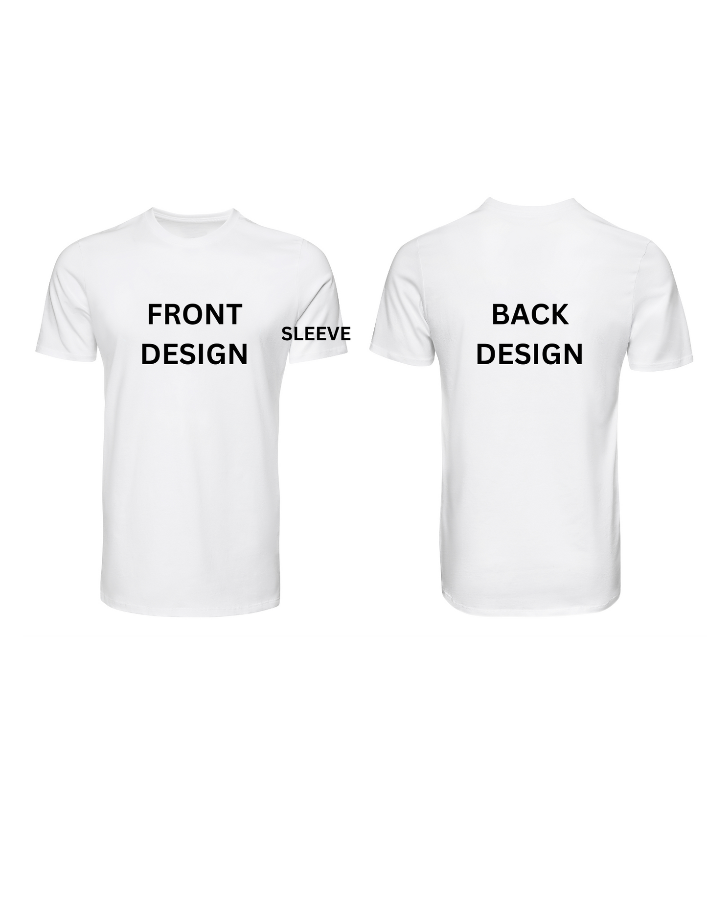 Custom T-Shirt – Choose Your Style (Non-Glitter) | UBD