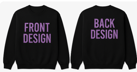 Custom Youth Glitter Crewneck – Choose Your Style | UBD