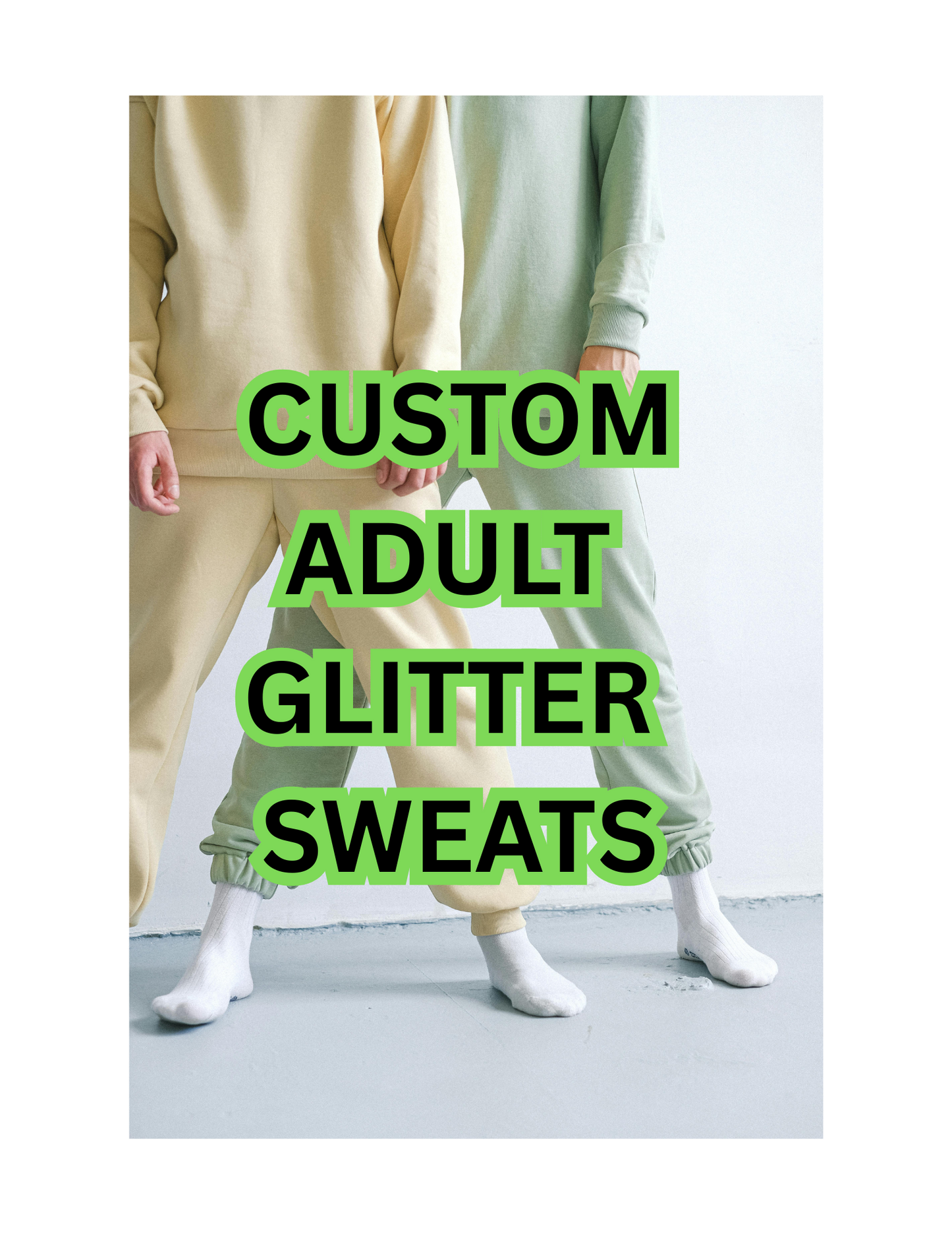 Custom Glitter Sweats ✨ | UBD