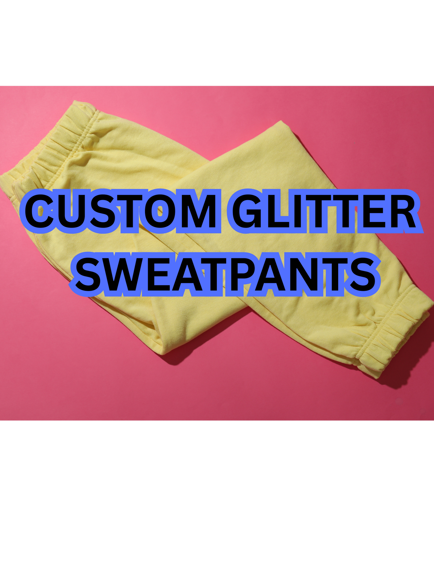 Youth Custom Glitter Sweats ✨ | UBD
